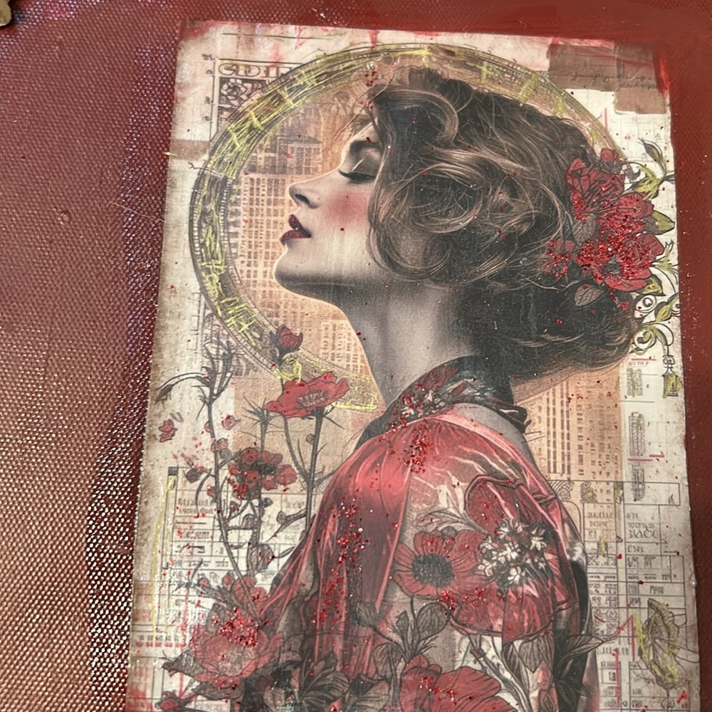 Handcrafted print - Picture 2 of 3